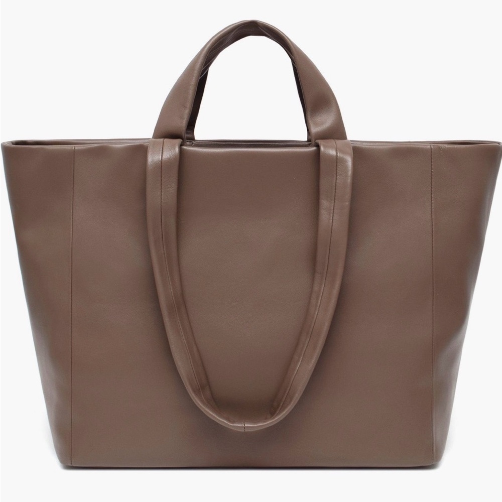 Thacker Gill Classic Brown Leather Tote Bag 🔆